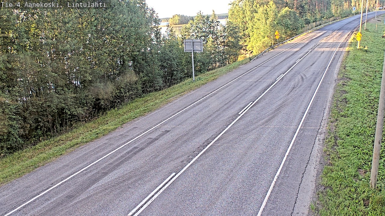 Weather Camera Image Road 4 Äänekoski, Lintulahti, Äänekoski, Keski-Suomi