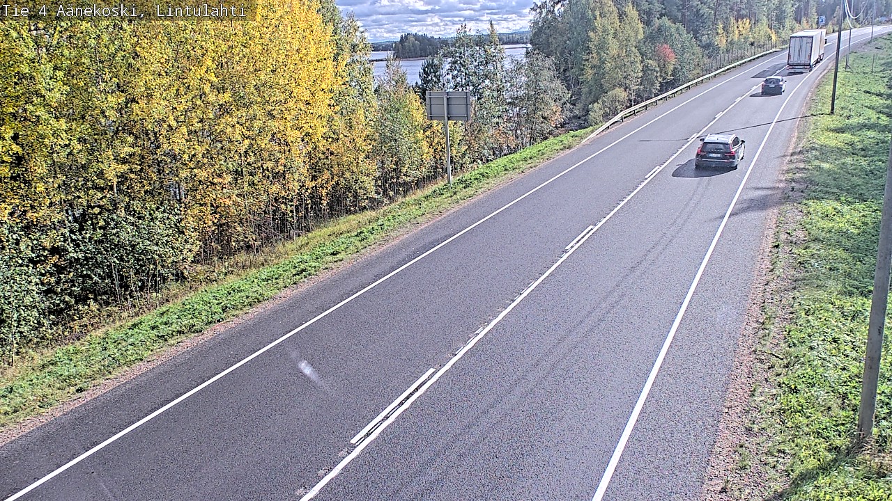 Weather Camera Image Road 4 Äänekoski, Lintulahti, Äänekoski, Keski-Suomi