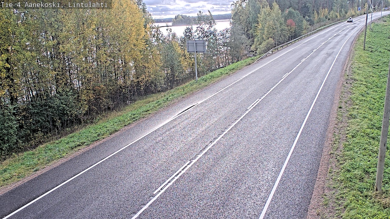 Weather Camera Image Road 4 Äänekoski, Lintulahti, Äänekoski, Keski-Suomi