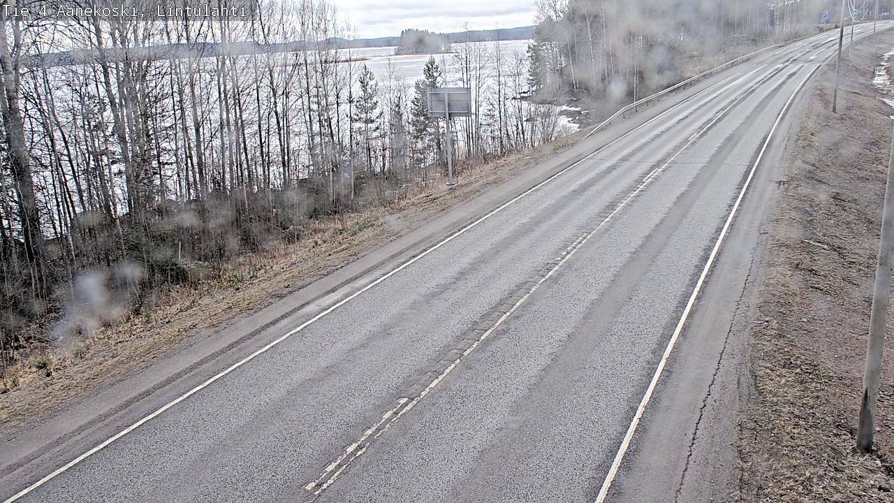 Weather Camera Image Road 4 Äänekoski, Lintulahti, Äänekoski, Keski-Suomi