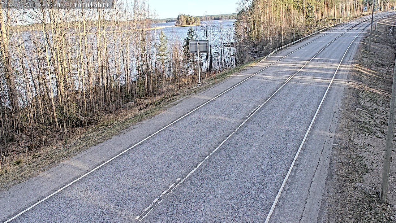 Weather Camera Image Väg 4 Äänekoski, Lintulahti, Äänekoski, Keski-Suomi