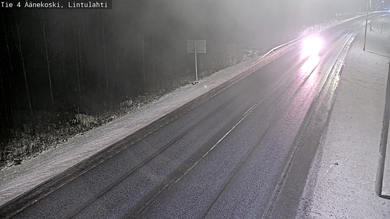 Weather Camera Image Väg 4 Äänekoski, Lintulahti, Äänekoski, Keski-Suomi