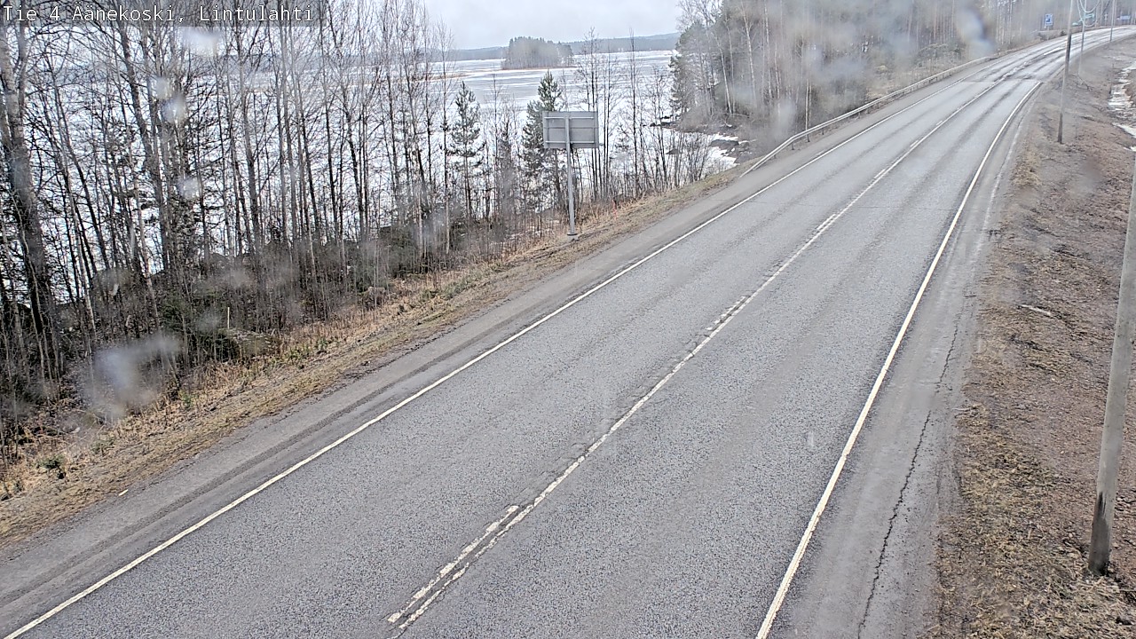 Weather Camera Image Road 4 Äänekoski, Lintulahti, Äänekoski, Keski-Suomi