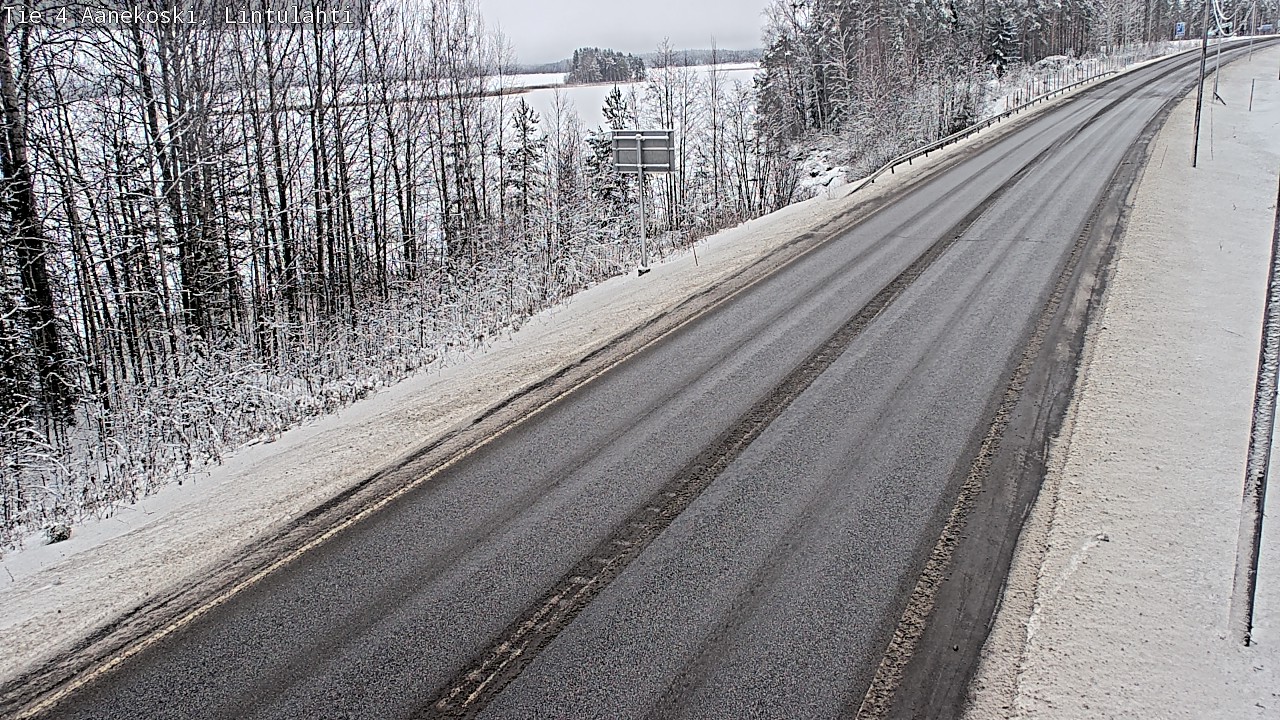 Weather Camera Image Väg 4 Äänekoski, Lintulahti, Äänekoski, Keski-Suomi