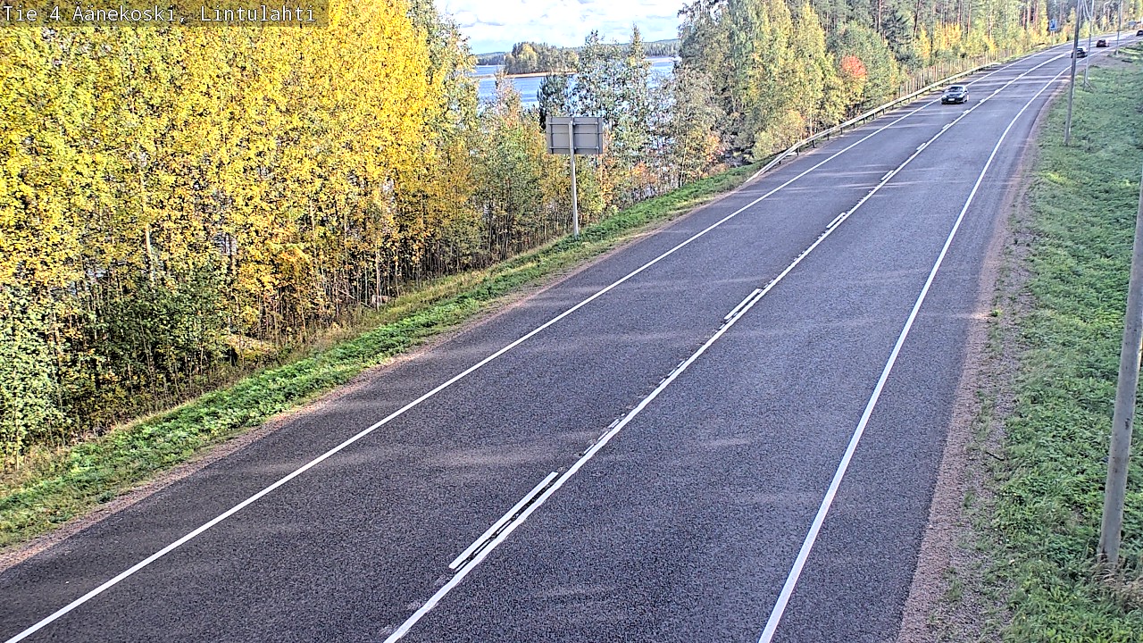 Weather Camera Image Road 4 Äänekoski, Lintulahti, Äänekoski, Keski-Suomi