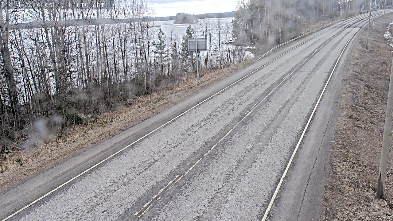 Weather Camera Image Road 4 Äänekoski, Lintulahti, Äänekoski, Keski-Suomi