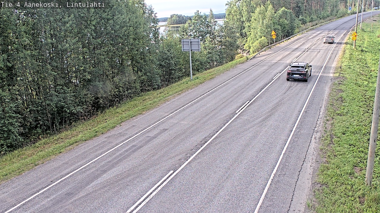 Weather Camera Image Road 4 Äänekoski, Lintulahti, Äänekoski, Keski-Suomi