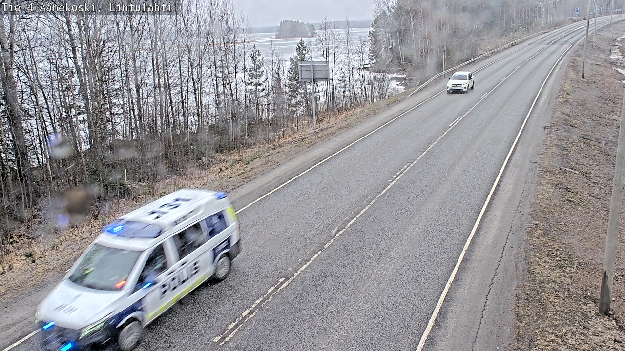 Weather Camera Image Road 4 Äänekoski, Lintulahti, Äänekoski, Keski-Suomi