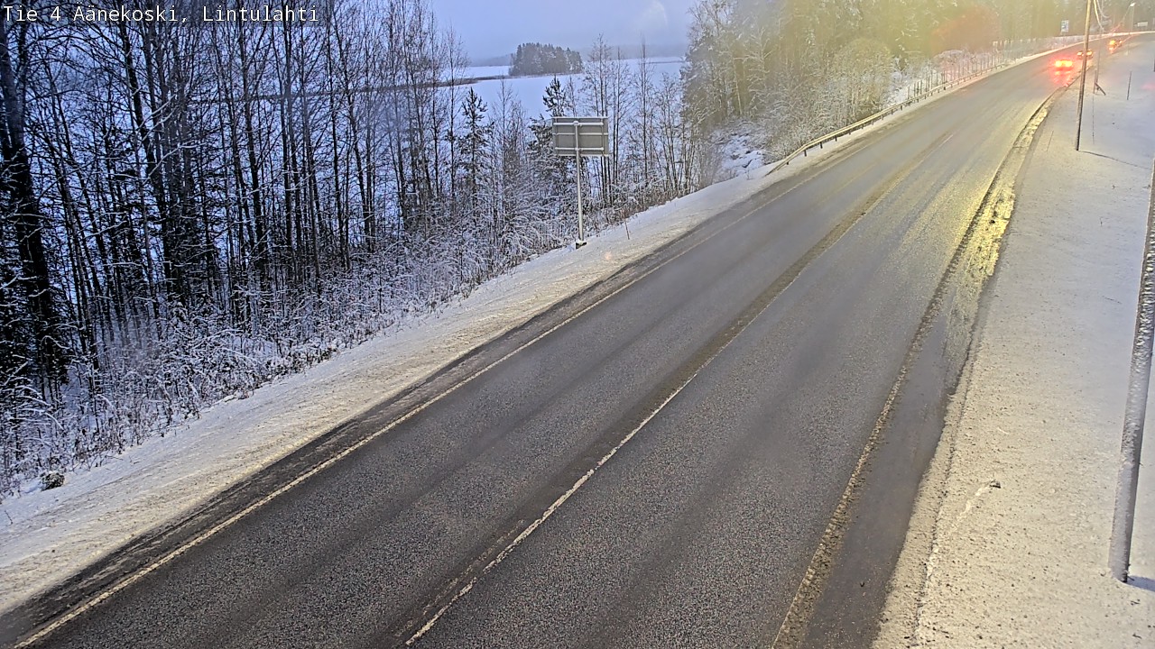 Weather Camera Image Väg 4 Äänekoski, Lintulahti, Äänekoski, Keski-Suomi