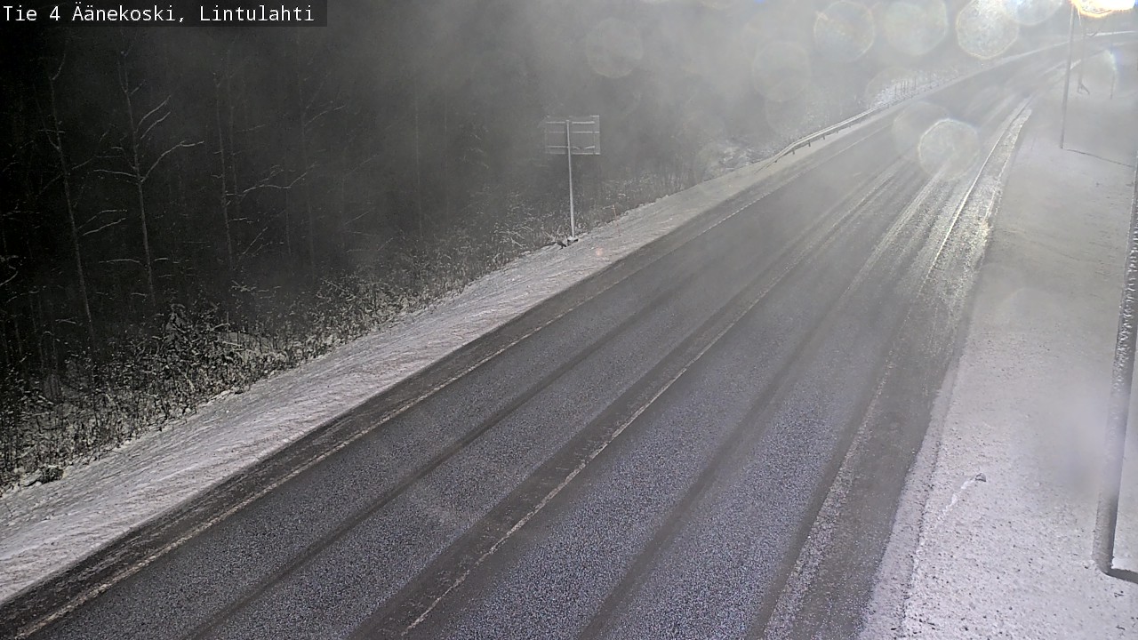 Weather Camera Image Väg 4 Äänekoski, Lintulahti, Äänekoski, Keski-Suomi
