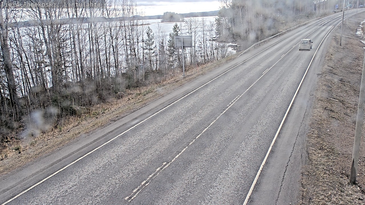 Weather Camera Image Road 4 Äänekoski, Lintulahti, Äänekoski, Keski-Suomi