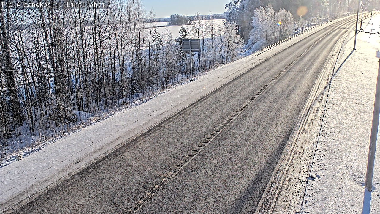 Weather Camera Image Road 4 Äänekoski, Lintulahti, Äänekoski, Keski-Suomi
