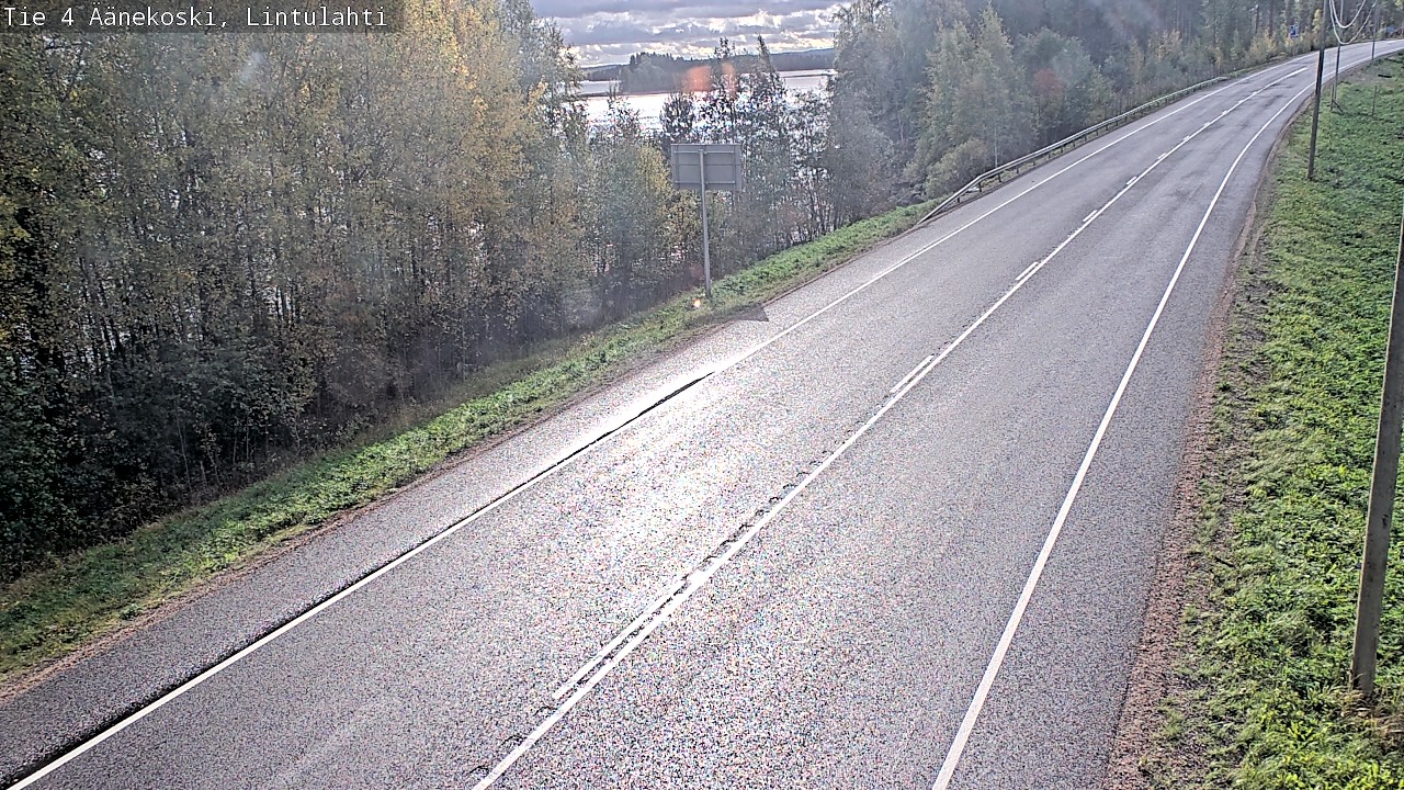 Weather Camera Image Road 4 Äänekoski, Lintulahti, Äänekoski, Keski-Suomi
