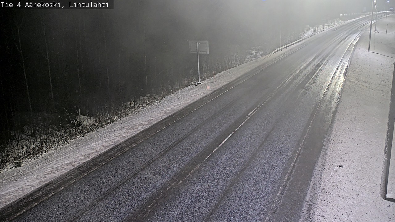 Weather Camera Image Väg 4 Äänekoski, Lintulahti, Äänekoski, Keski-Suomi