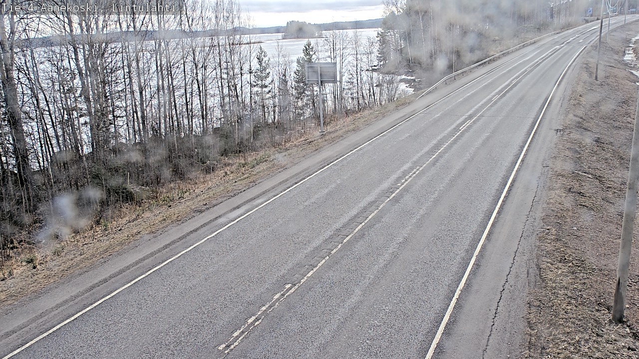 Weather Camera Image Road 4 Äänekoski, Lintulahti, Äänekoski, Keski-Suomi