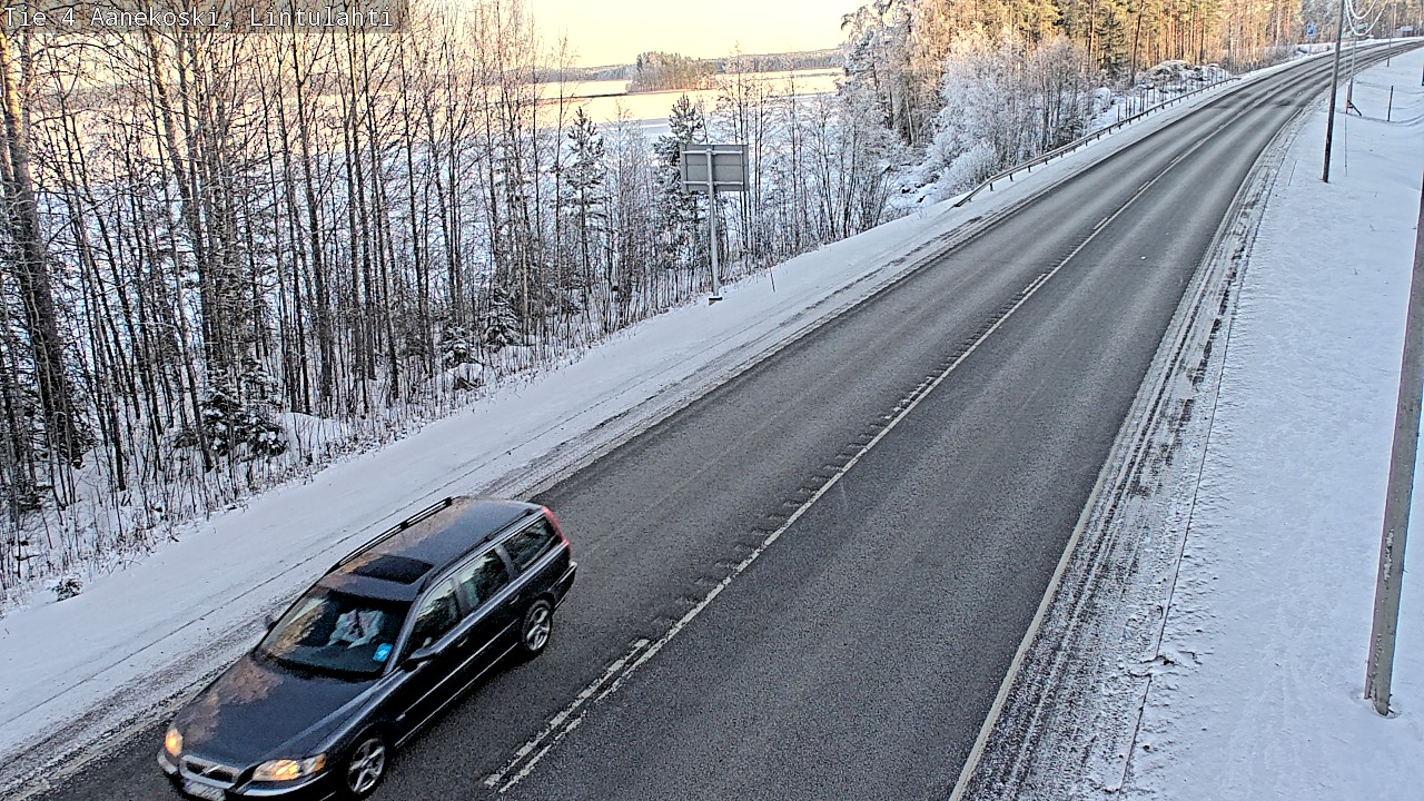 Weather Camera Image Road 4 Äänekoski, Lintulahti, Äänekoski, Keski-Suomi