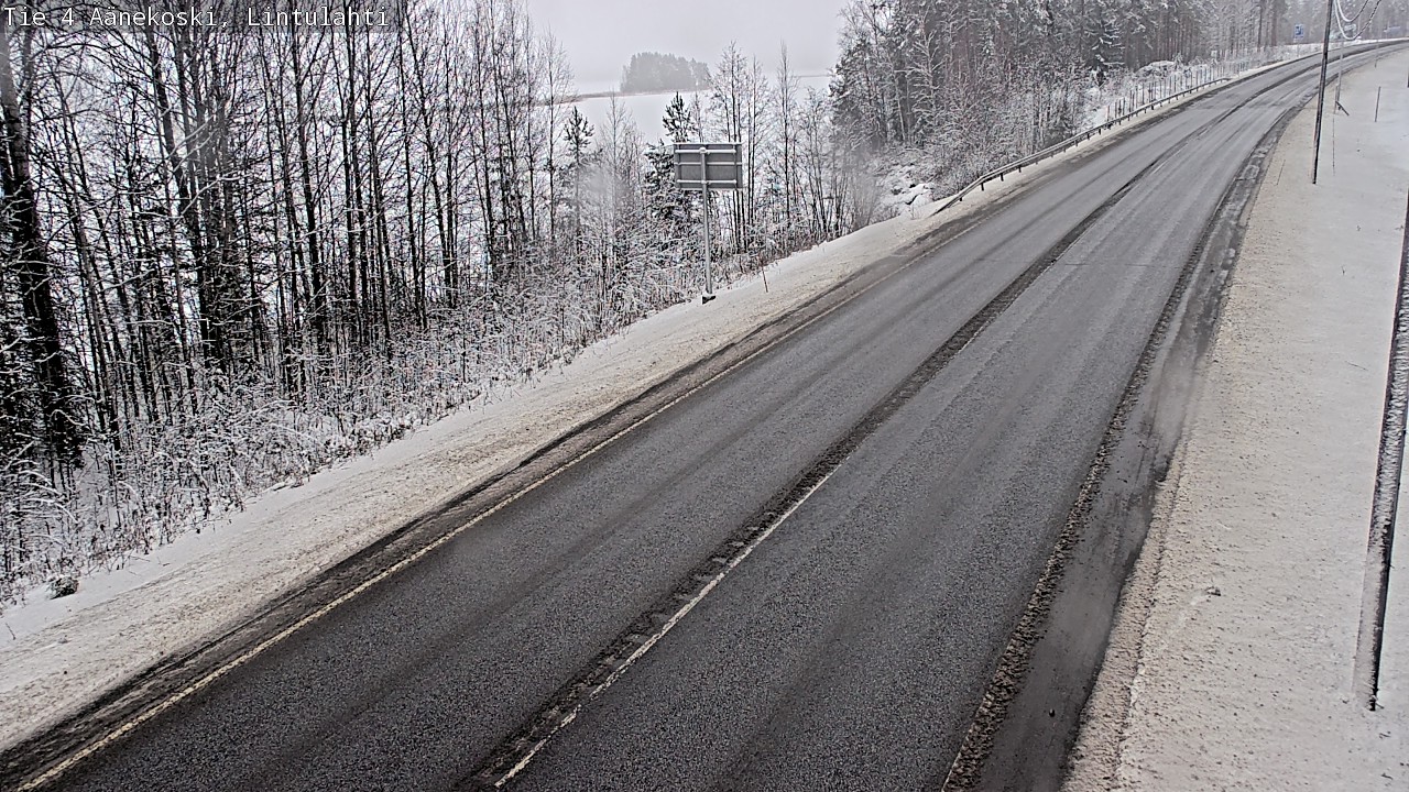 Weather Camera Image Väg 4 Äänekoski, Lintulahti, Äänekoski, Keski-Suomi