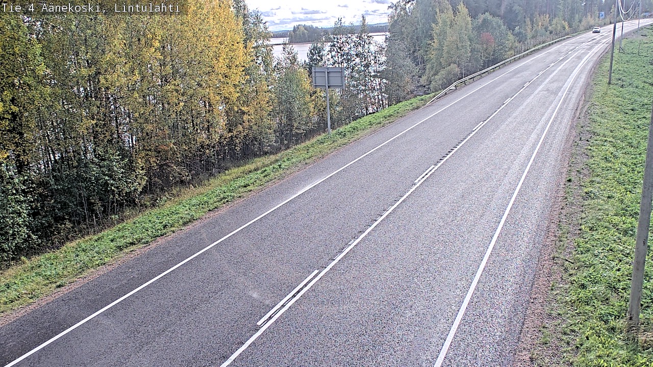 Weather Camera Image Road 4 Äänekoski, Lintulahti, Äänekoski, Keski-Suomi
