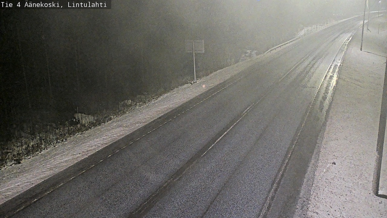 Weather Camera Image Väg 4 Äänekoski, Lintulahti, Äänekoski, Keski-Suomi