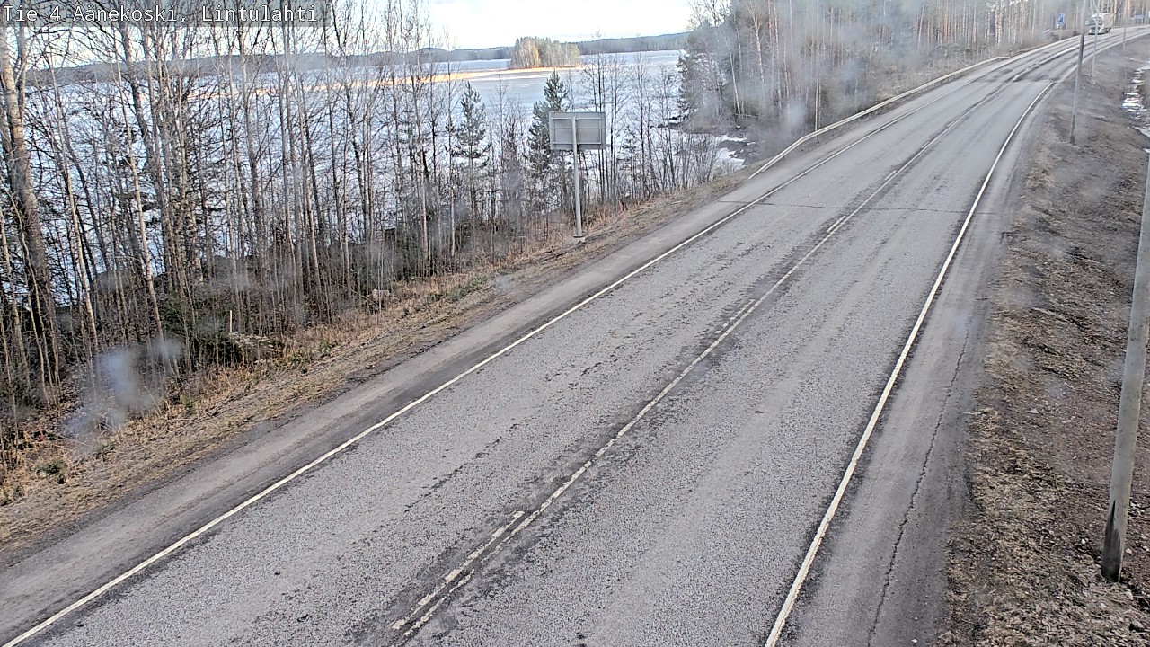 Weather Camera Image Road 4 Äänekoski, Lintulahti, Äänekoski, Keski-Suomi