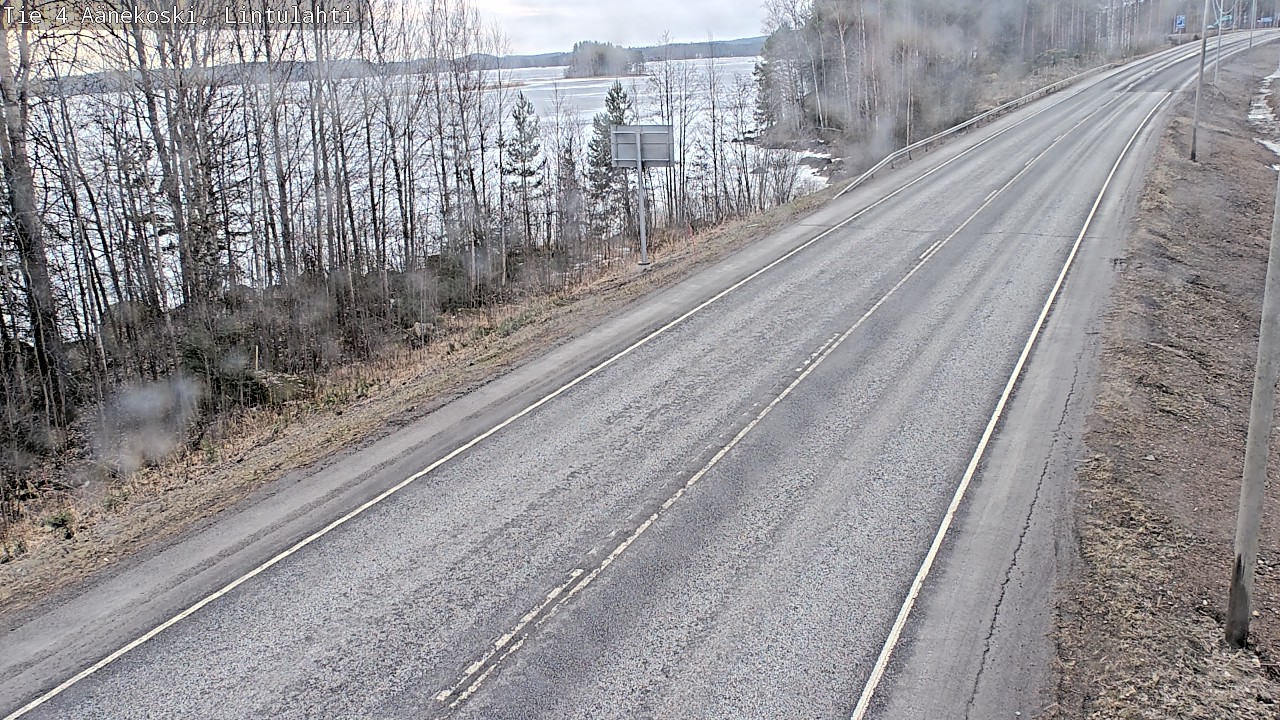 Weather Camera Image Road 4 Äänekoski, Lintulahti, Äänekoski, Keski-Suomi