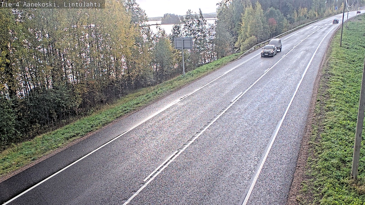 Weather Camera Image Road 4 Äänekoski, Lintulahti, Äänekoski, Keski-Suomi