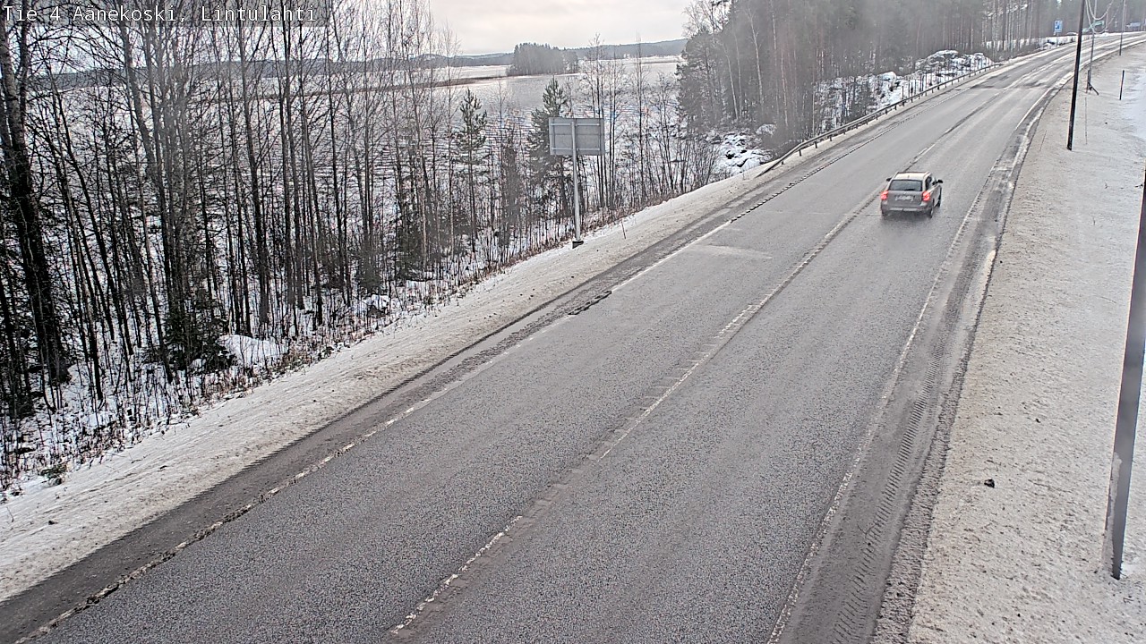 Weather Camera Image Väg 4 Äänekoski, Lintulahti, Äänekoski, Keski-Suomi