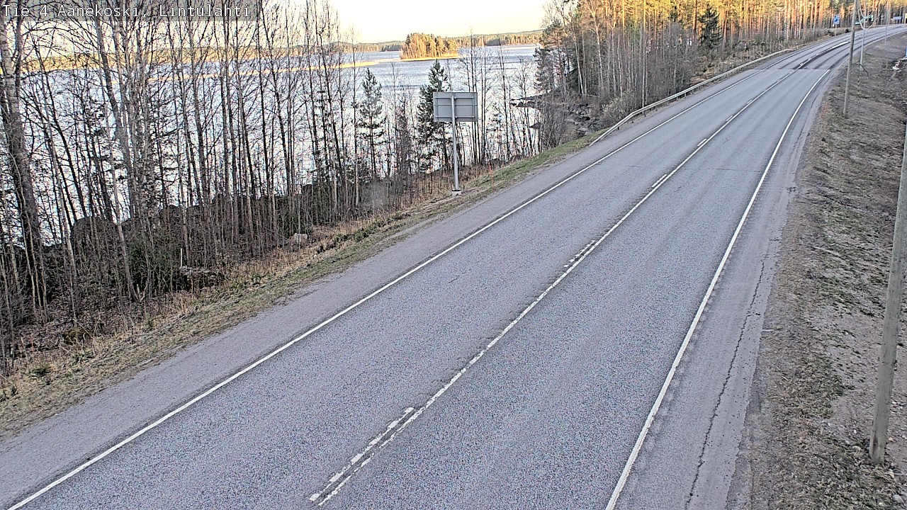 Weather Camera Image Väg 4 Äänekoski, Lintulahti, Äänekoski, Keski-Suomi