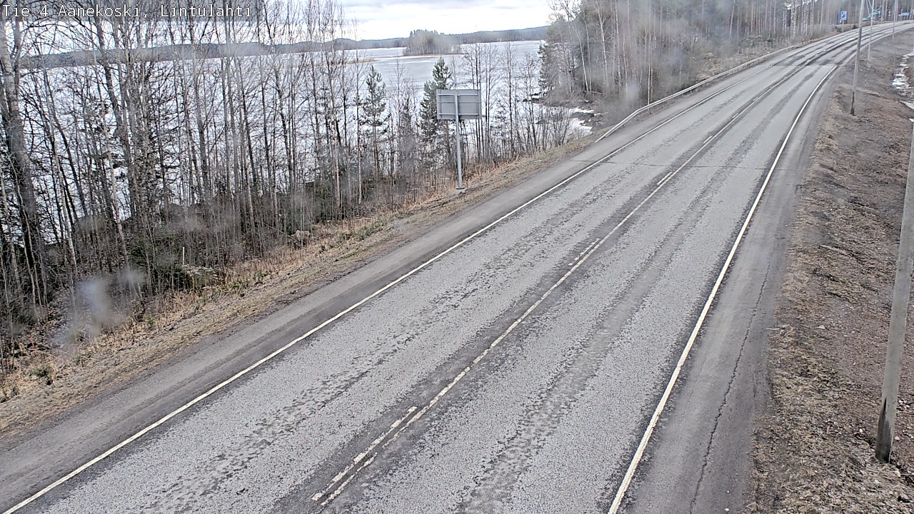 Weather Camera Image Road 4 Äänekoski, Lintulahti, Äänekoski, Keski-Suomi