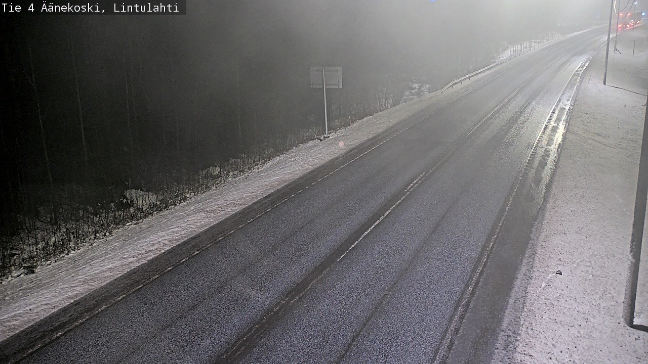 Weather Camera Image Väg 4 Äänekoski, Lintulahti, Äänekoski, Keski-Suomi