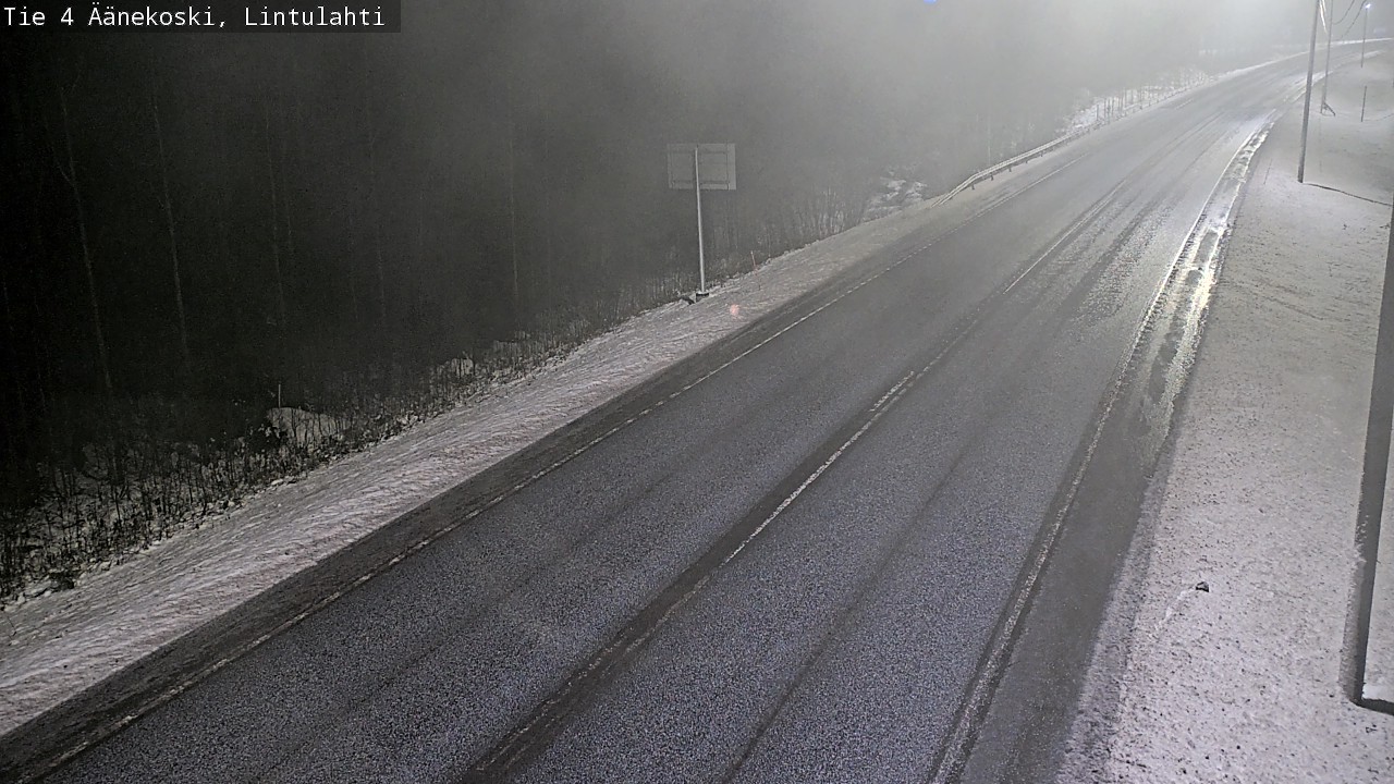 Weather Camera Image Väg 4 Äänekoski, Lintulahti, Äänekoski, Keski-Suomi