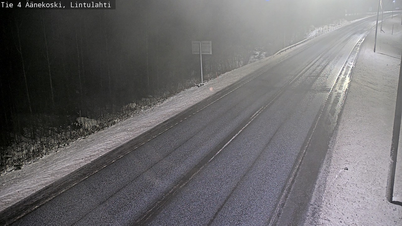 Weather Camera Image Väg 4 Äänekoski, Lintulahti, Äänekoski, Keski-Suomi