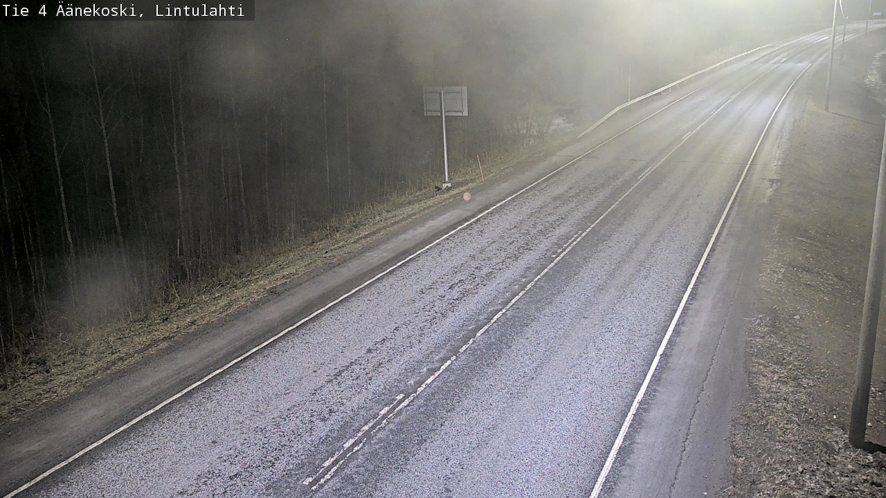 Weather Camera Image Road 4 Äänekoski, Lintulahti, Äänekoski, Keski-Suomi