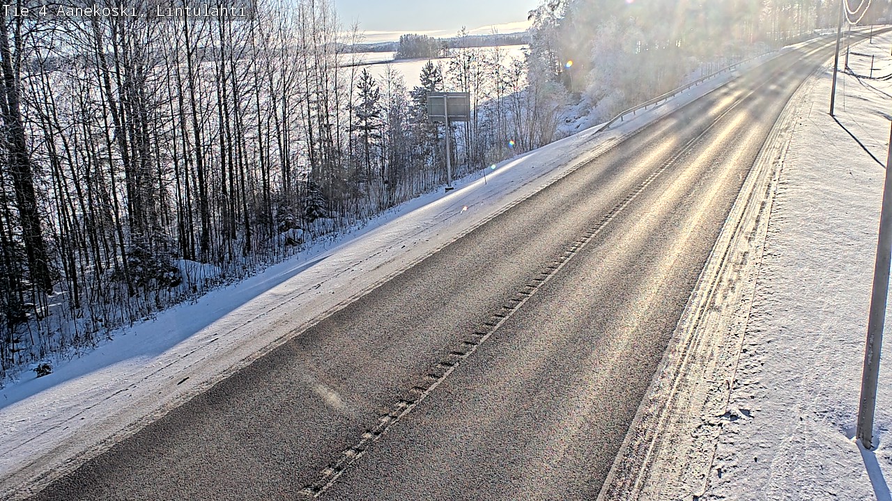Weather Camera Image Road 4 Äänekoski, Lintulahti, Äänekoski, Keski-Suomi