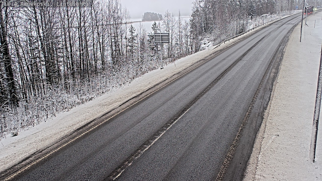 Weather Camera Image Väg 4 Äänekoski, Lintulahti, Äänekoski, Keski-Suomi