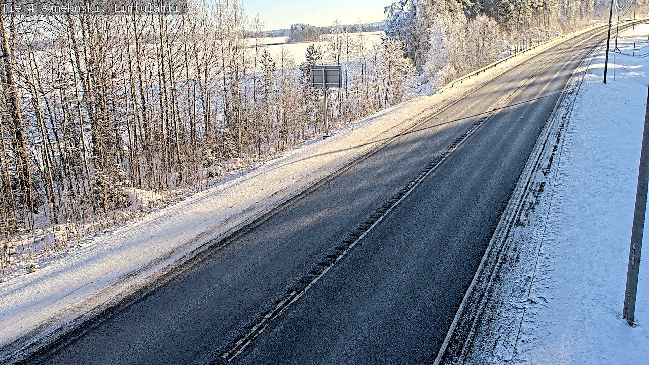Weather Camera Image Road 4 Äänekoski, Lintulahti, Äänekoski, Keski-Suomi