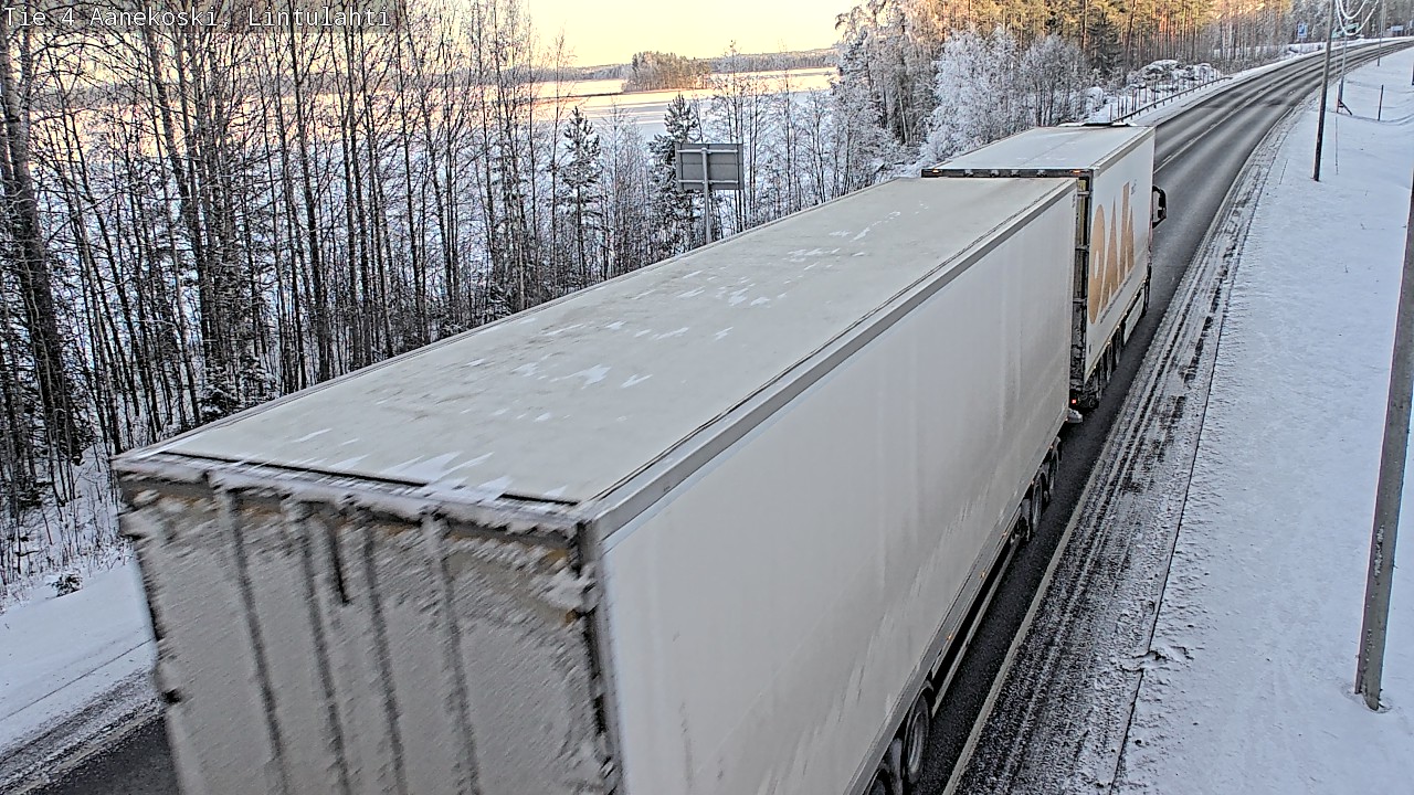 Weather Camera Image Road 4 Äänekoski, Lintulahti, Äänekoski, Keski-Suomi