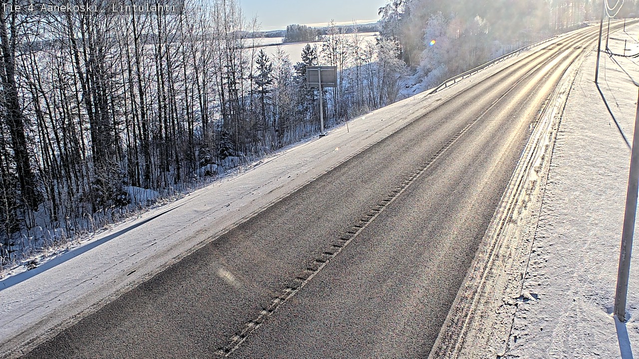Weather Camera Image Road 4 Äänekoski, Lintulahti, Äänekoski, Keski-Suomi