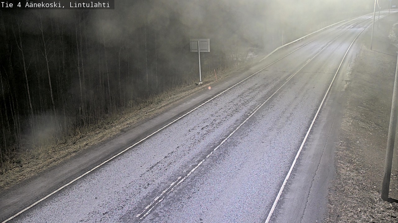 Weather Camera Image Road 4 Äänekoski, Lintulahti, Äänekoski, Keski-Suomi