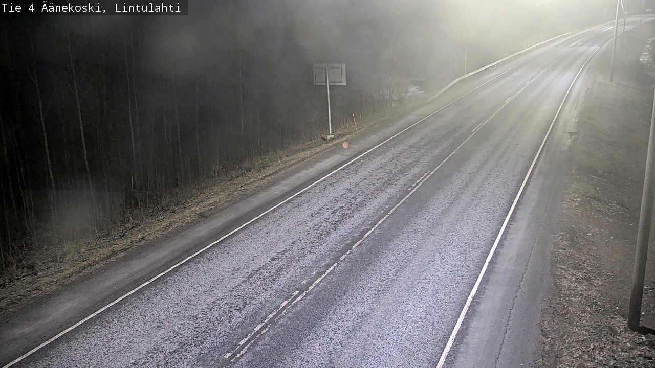 Weather Camera Image Road 4 Äänekoski, Lintulahti, Äänekoski, Keski-Suomi
