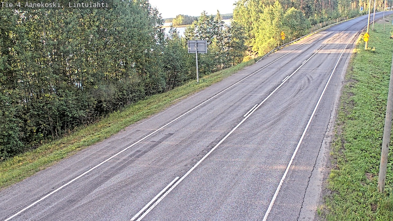 Weather Camera Image Road 4 Äänekoski, Lintulahti, Äänekoski, Keski-Suomi