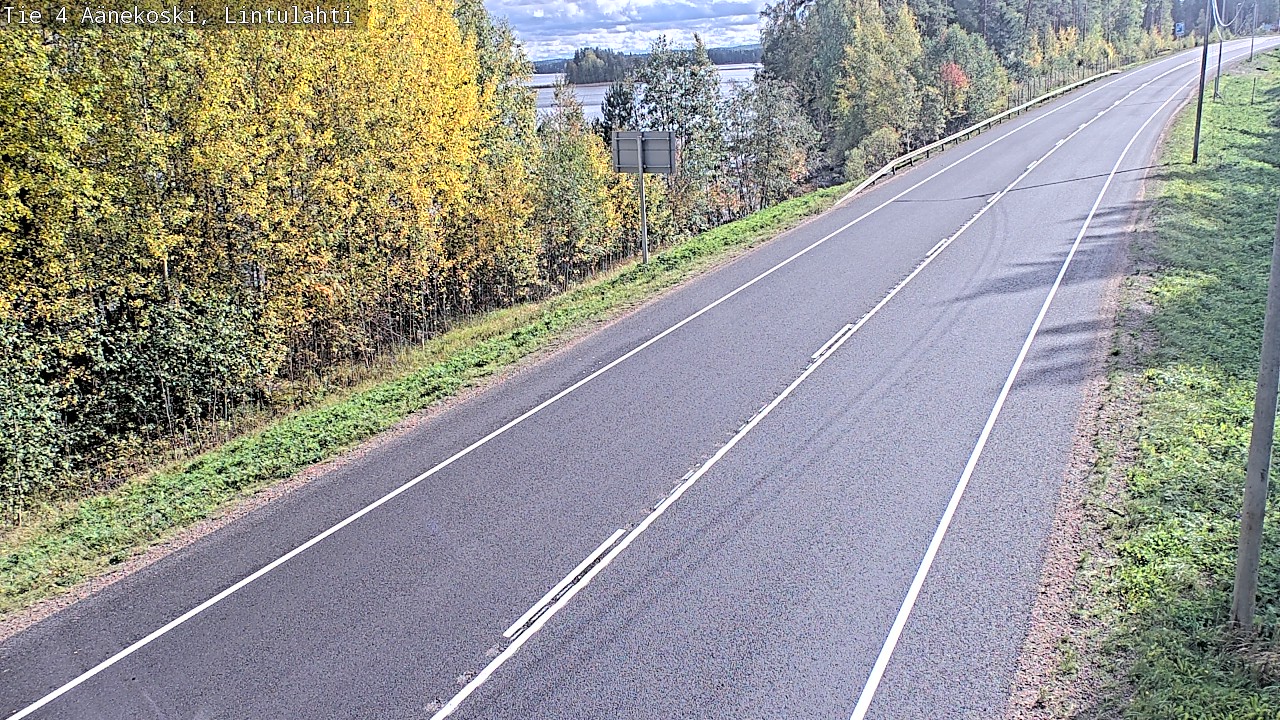 Weather Camera Image Road 4 Äänekoski, Lintulahti, Äänekoski, Keski-Suomi