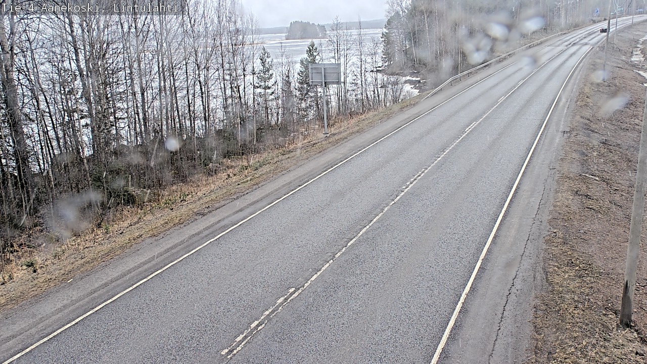 Weather Camera Image Road 4 Äänekoski, Lintulahti, Äänekoski, Keski-Suomi