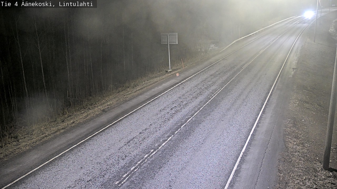 Weather Camera Image Road 4 Äänekoski, Lintulahti, Äänekoski, Keski-Suomi