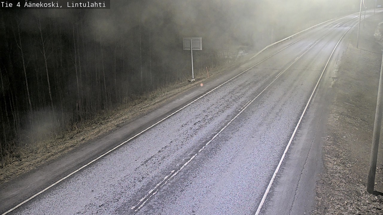 Weather Camera Image Road 4 Äänekoski, Lintulahti, Äänekoski, Keski-Suomi