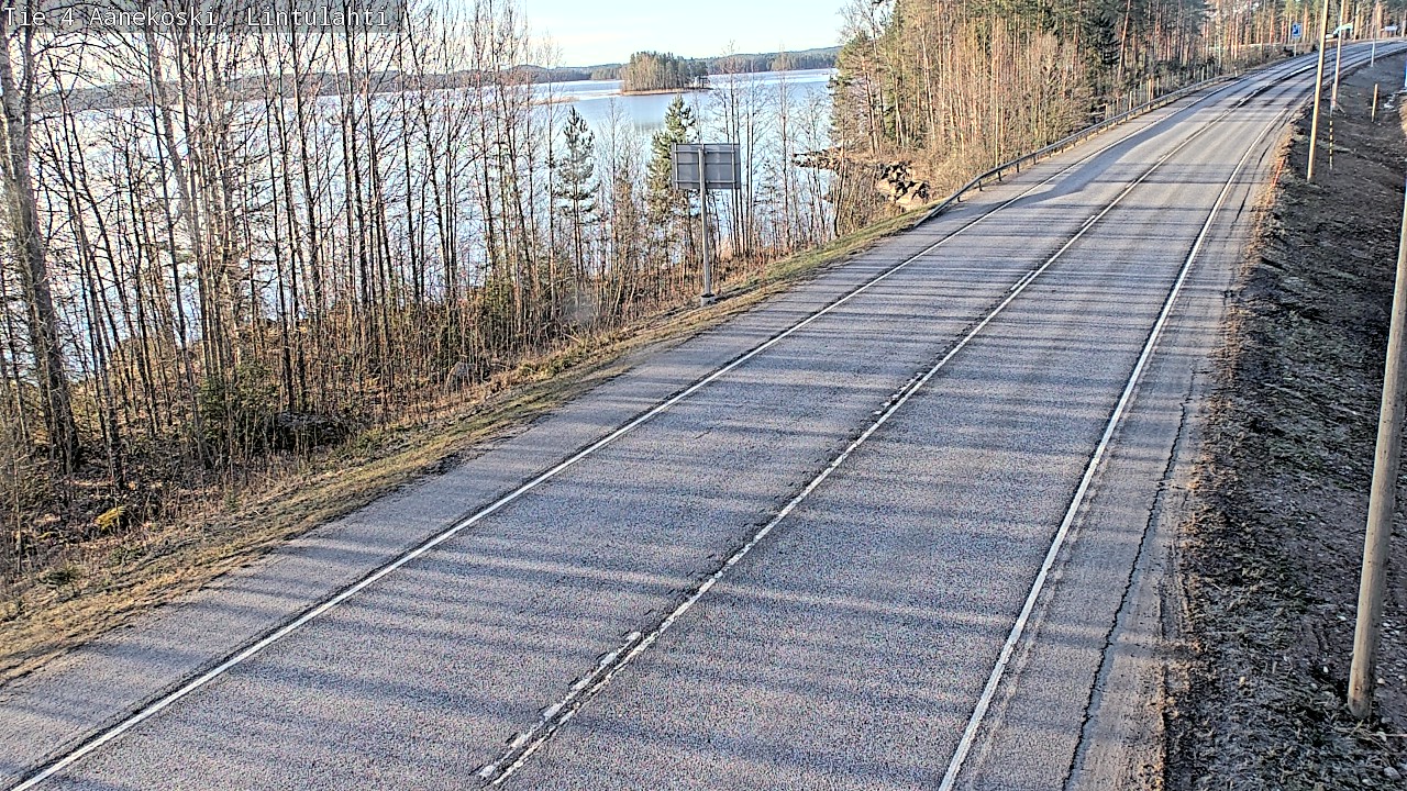 Weather Camera Image Väg 4 Äänekoski, Lintulahti, Äänekoski, Keski-Suomi