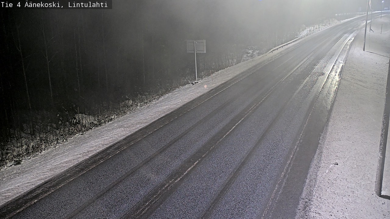 Weather Camera Image Väg 4 Äänekoski, Lintulahti, Äänekoski, Keski-Suomi