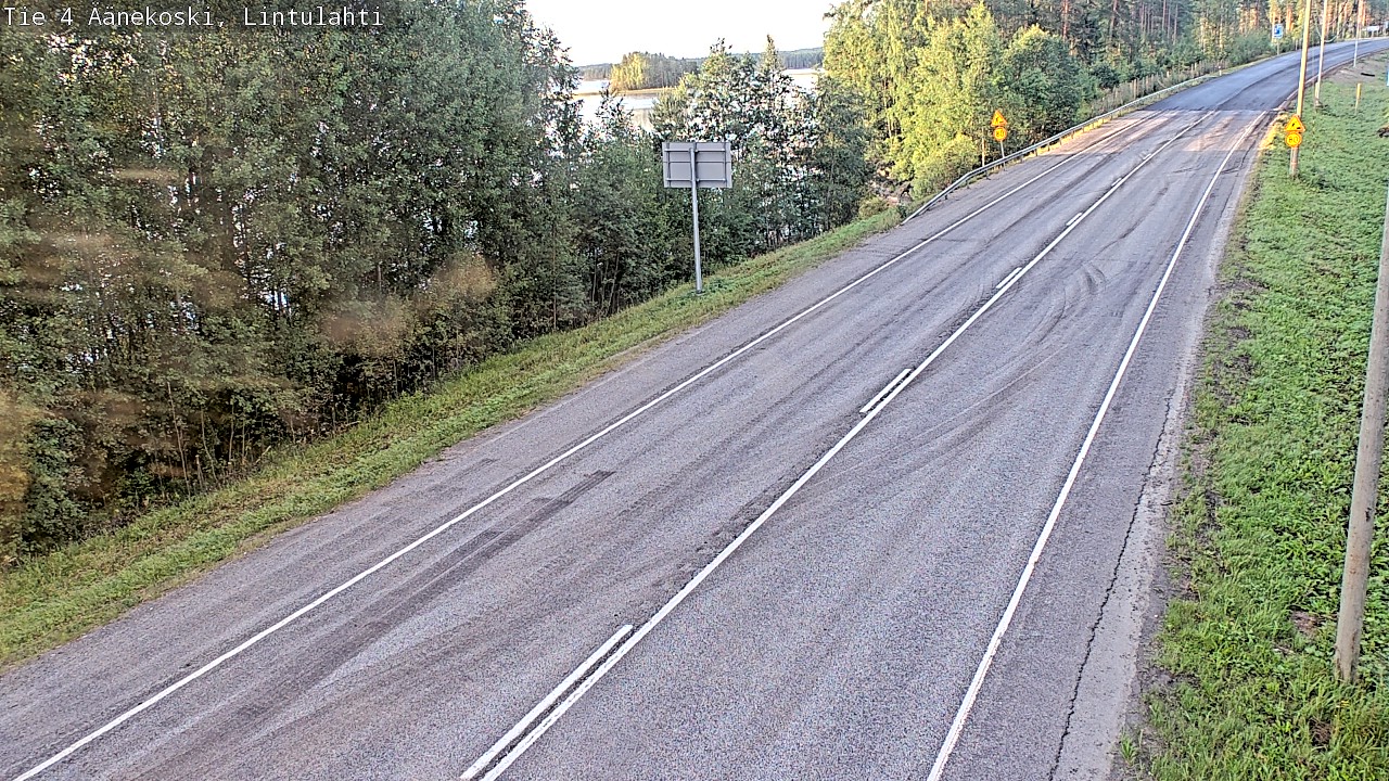 Weather Camera Image Road 4 Äänekoski, Lintulahti, Äänekoski, Keski-Suomi