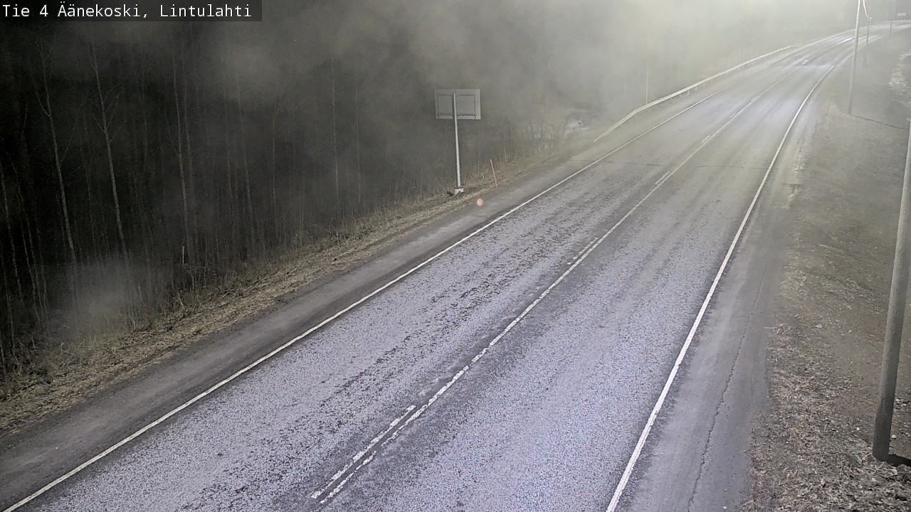 Weather Camera Image Road 4 Äänekoski, Lintulahti, Äänekoski, Keski-Suomi