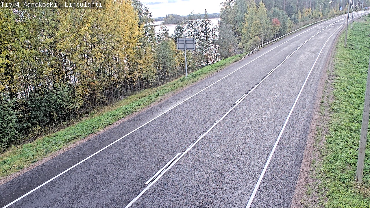 Weather Camera Image Road 4 Äänekoski, Lintulahti, Äänekoski, Keski-Suomi